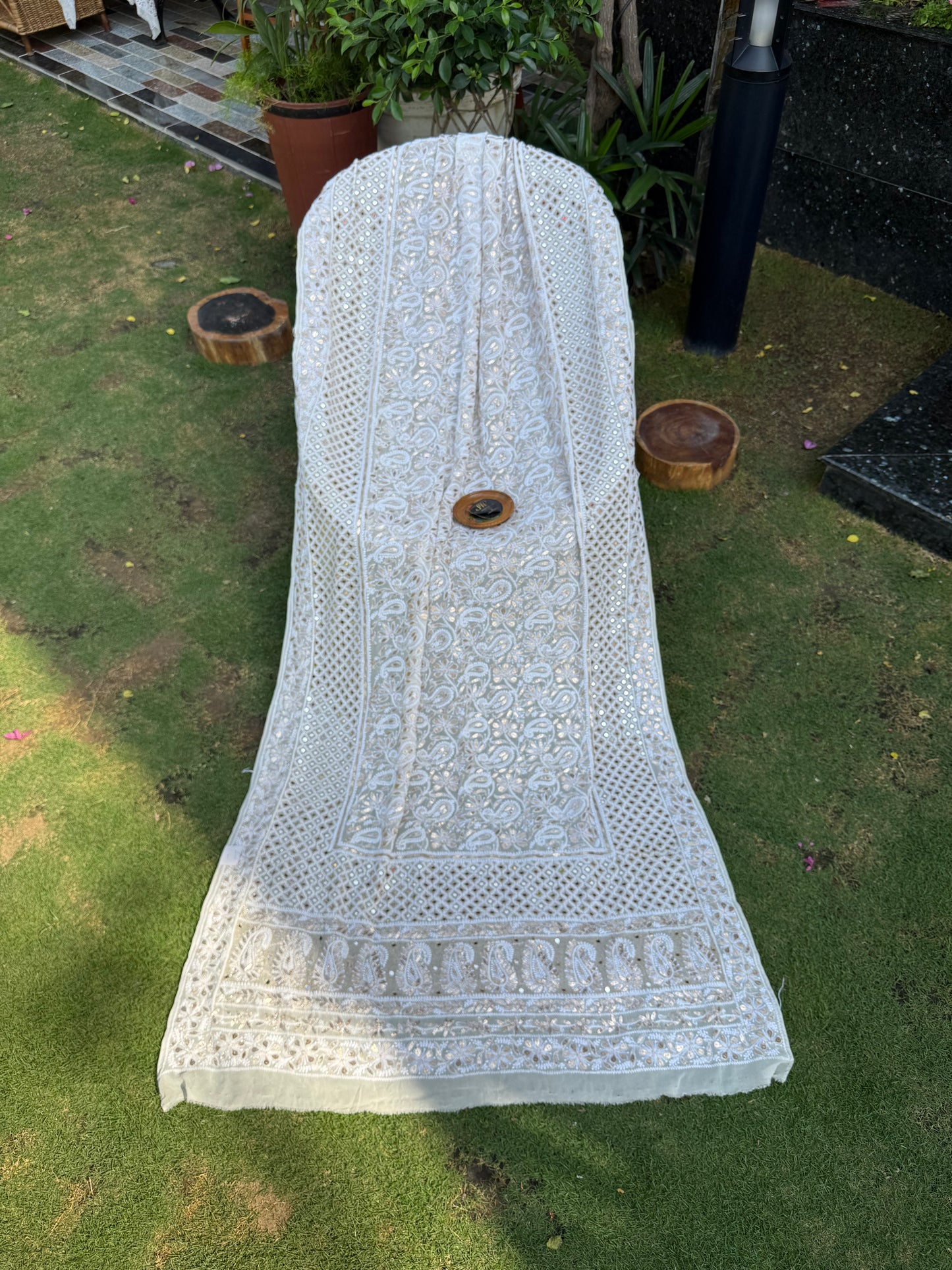 PURE GEORGETTE DUPPATTA