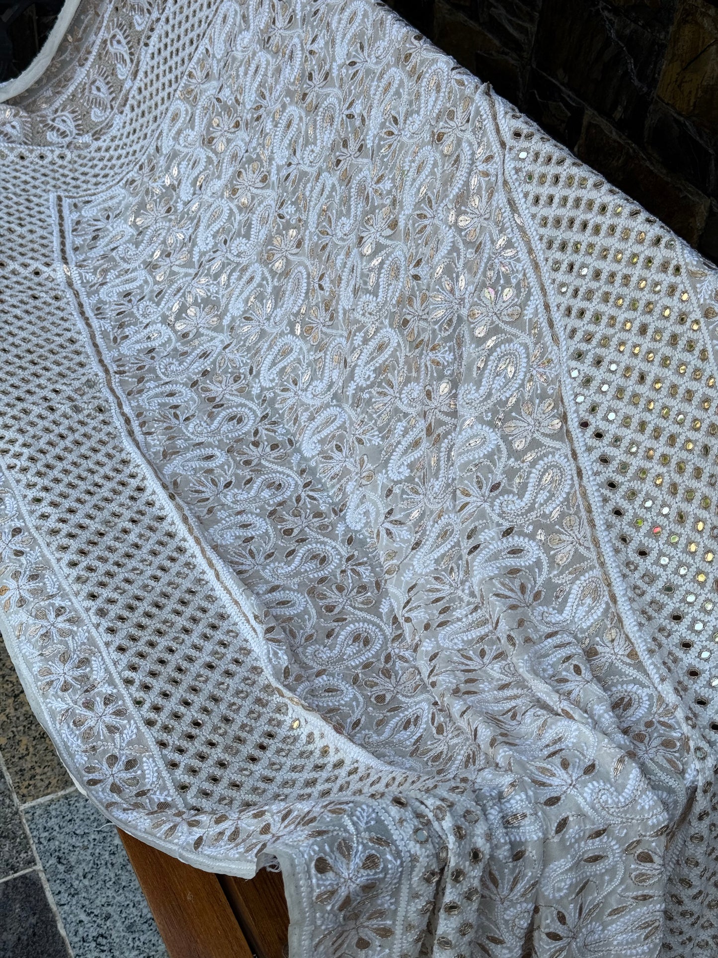 PURE GEORGETTE DUPPATTA